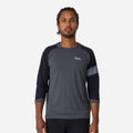 Men's Trail 3/4 Sleeve Jersey - Dark Grey/Light Grey