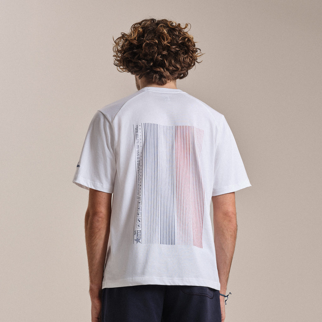 USA Men's Short Sleeve Cotton T-Shirt - Multicolour