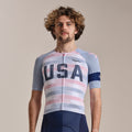 USA Men's Pro Team Aero Jersey - Multicolour