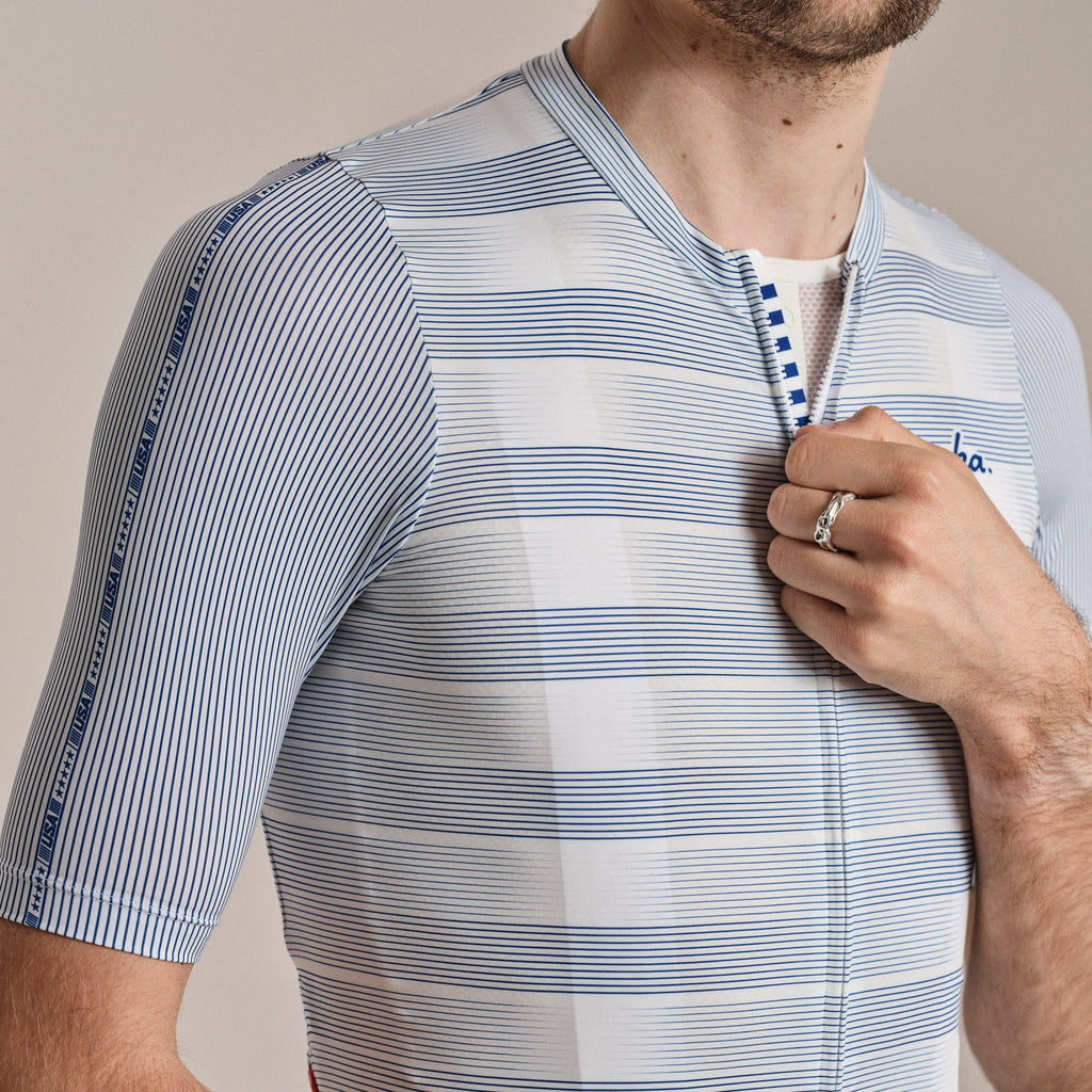 USA Men's Pro Team Rouleur Jersey - Multicolour