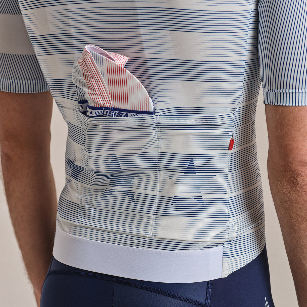 USA Men's Pro Team Rouleur Jersey - Multicolour