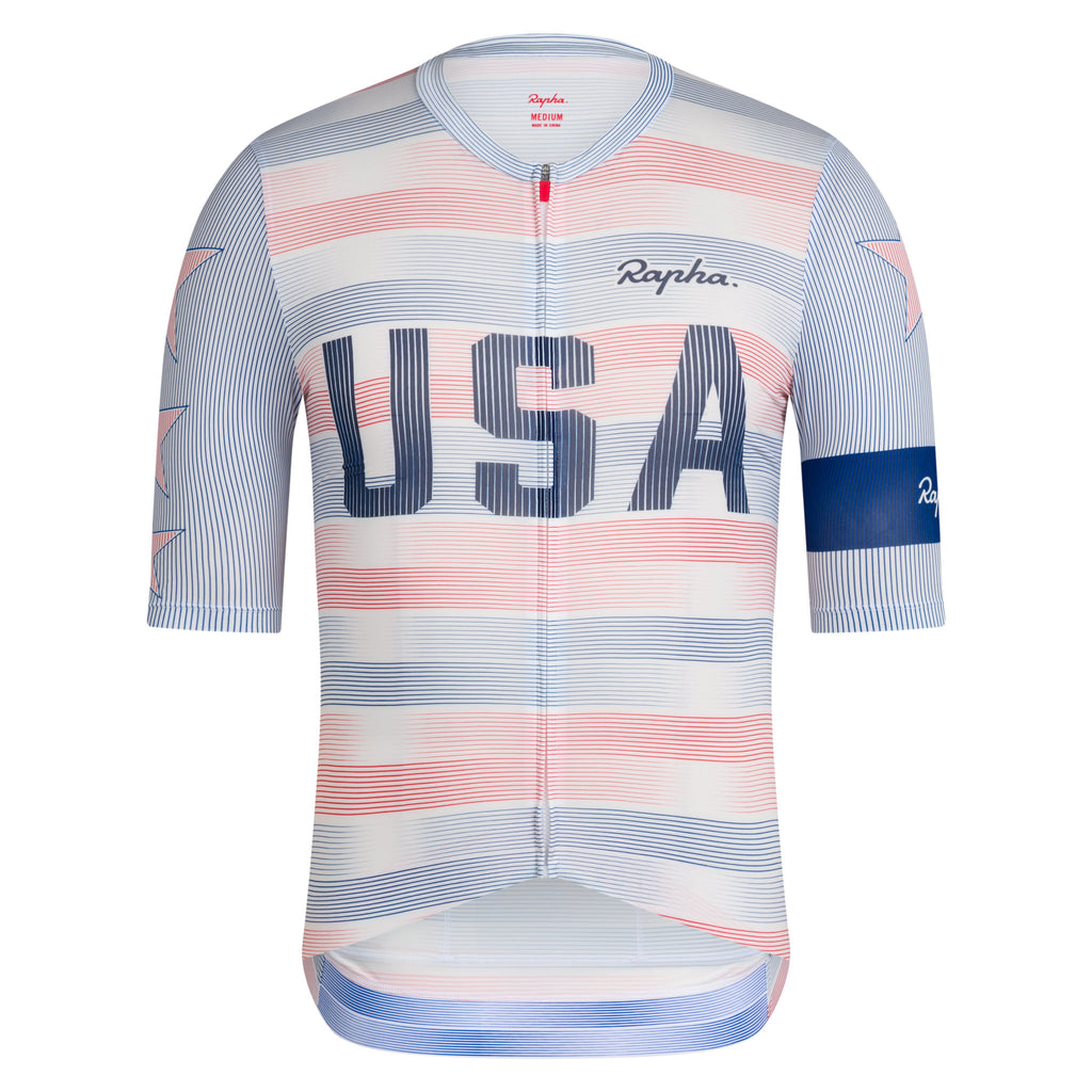USA Men's Pro Team Rouleur Jersey - Multicolour