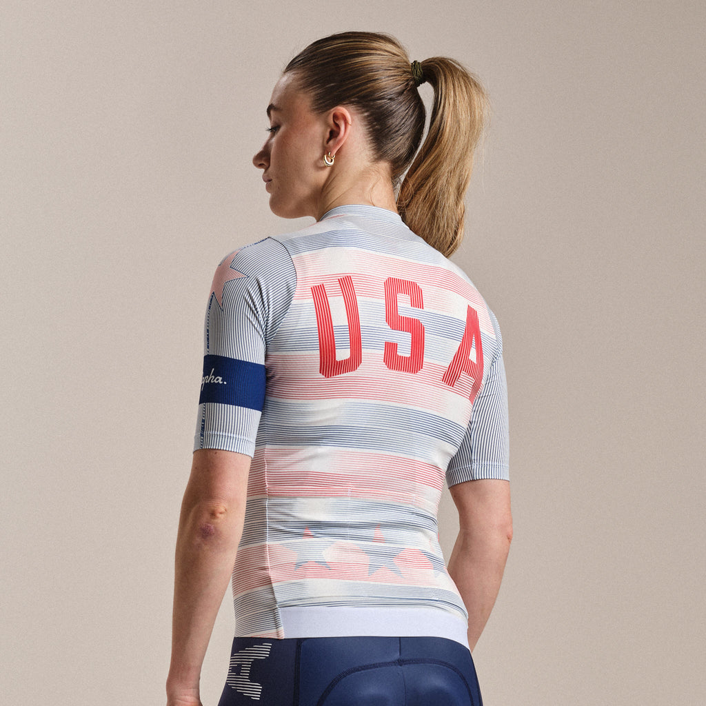 USA Women's Pro Team Rouleur Jersey - Multicolour