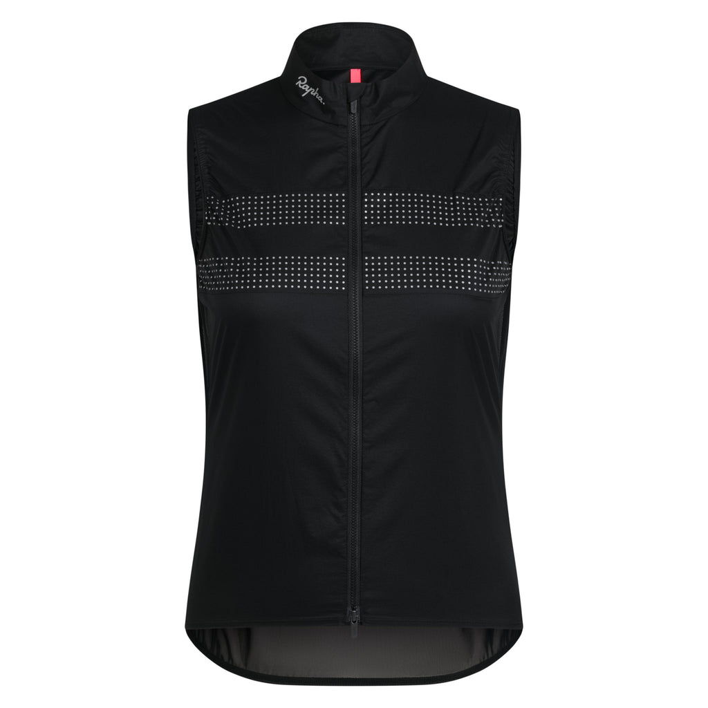 Women's Brevet Wind Gilet III - Black/Black
