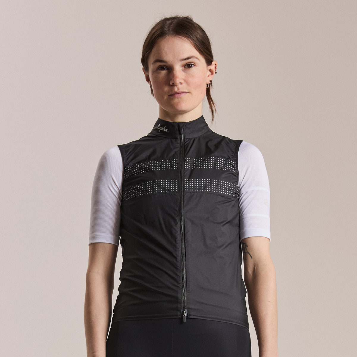 Women's Brevet Wind Gilet III - Black/Black
