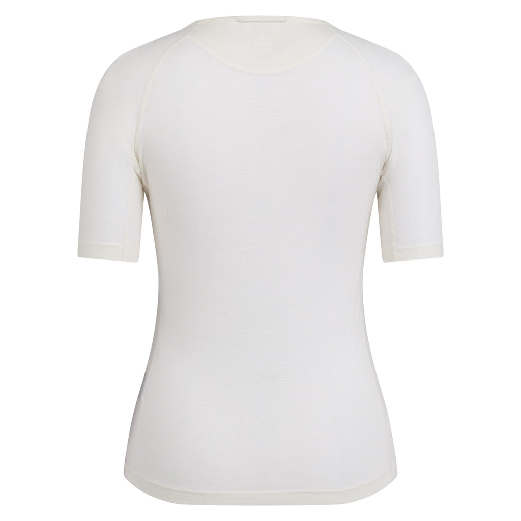 Women's Merino Lightweight Base Layer - SS - Cream/White