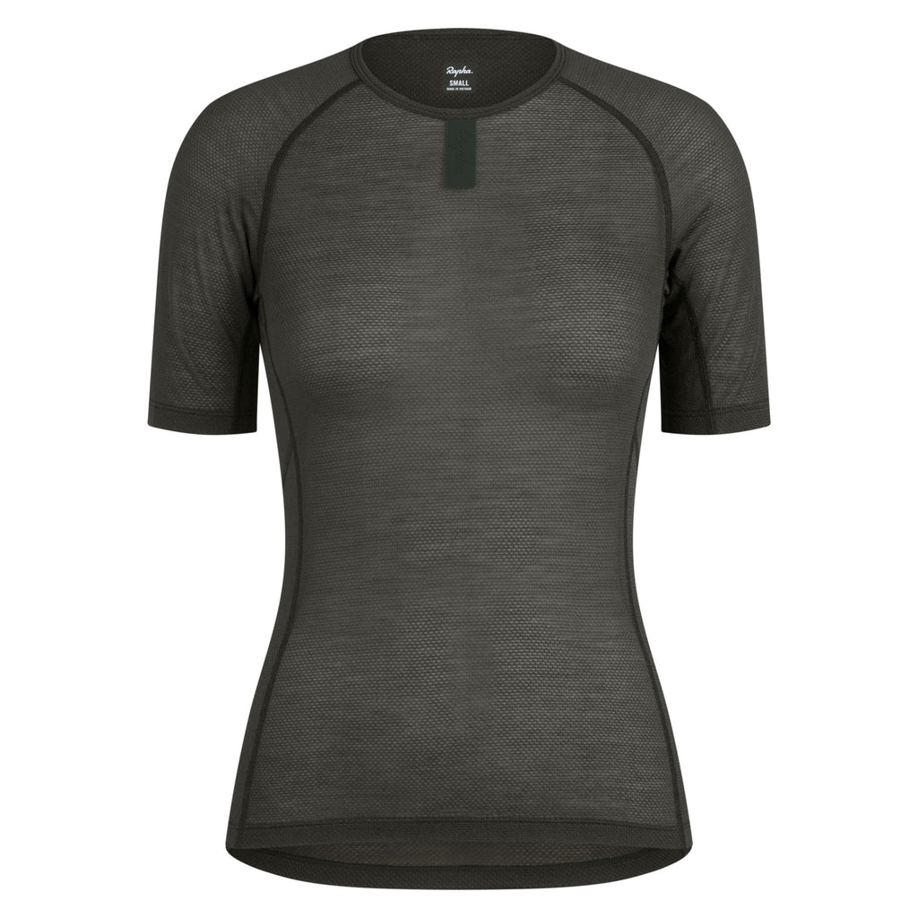 Women's Merino Lightweight Base Layer - SS - Dark Green