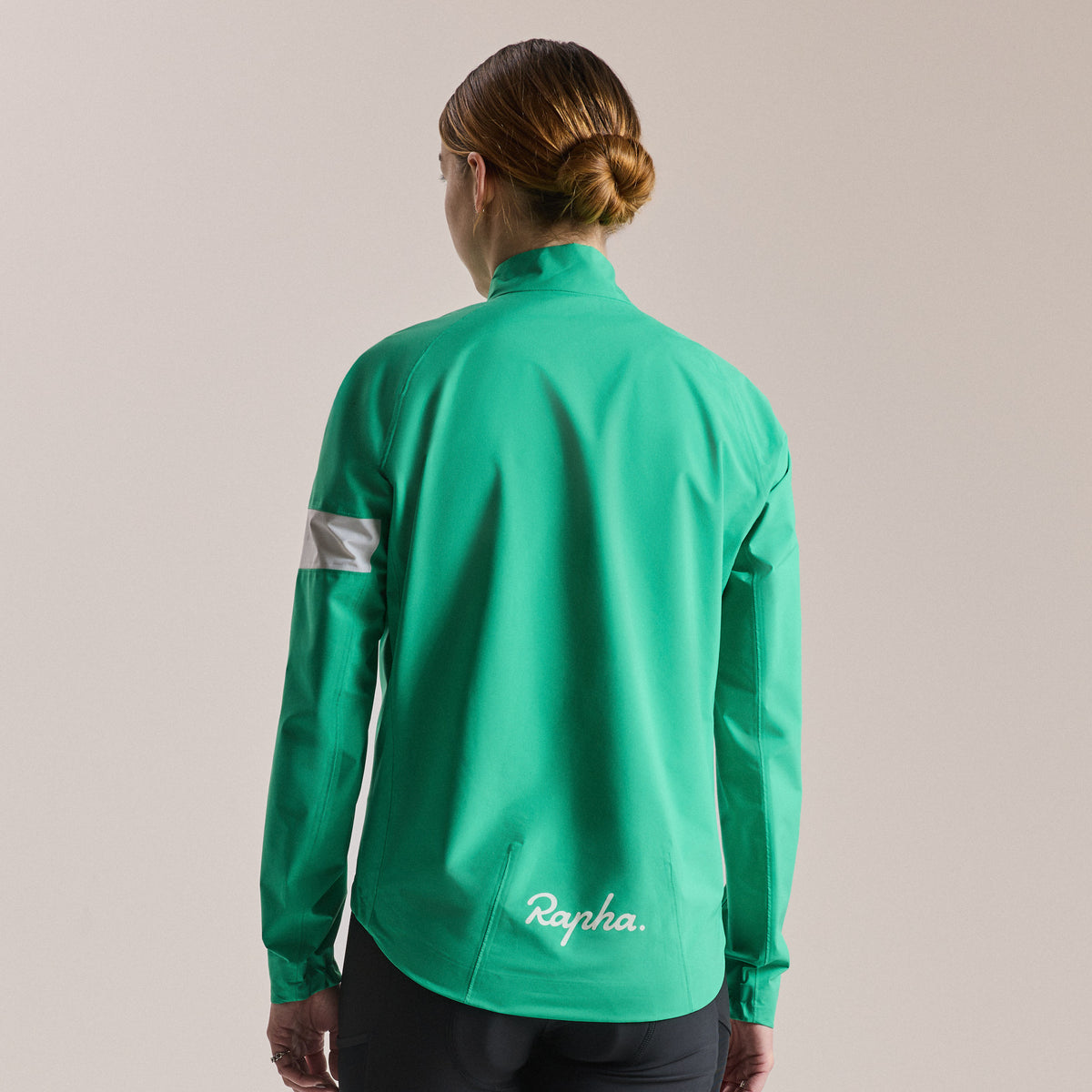 Women's Core Rain Jacket III - Fresh Green/White