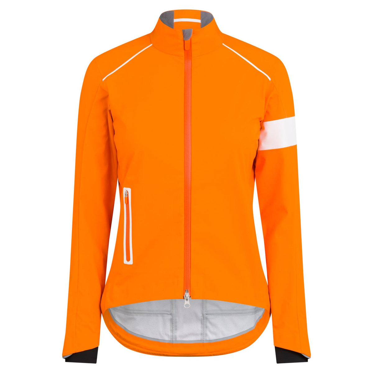 Women's Classic Winter Jacket - Bright Orange