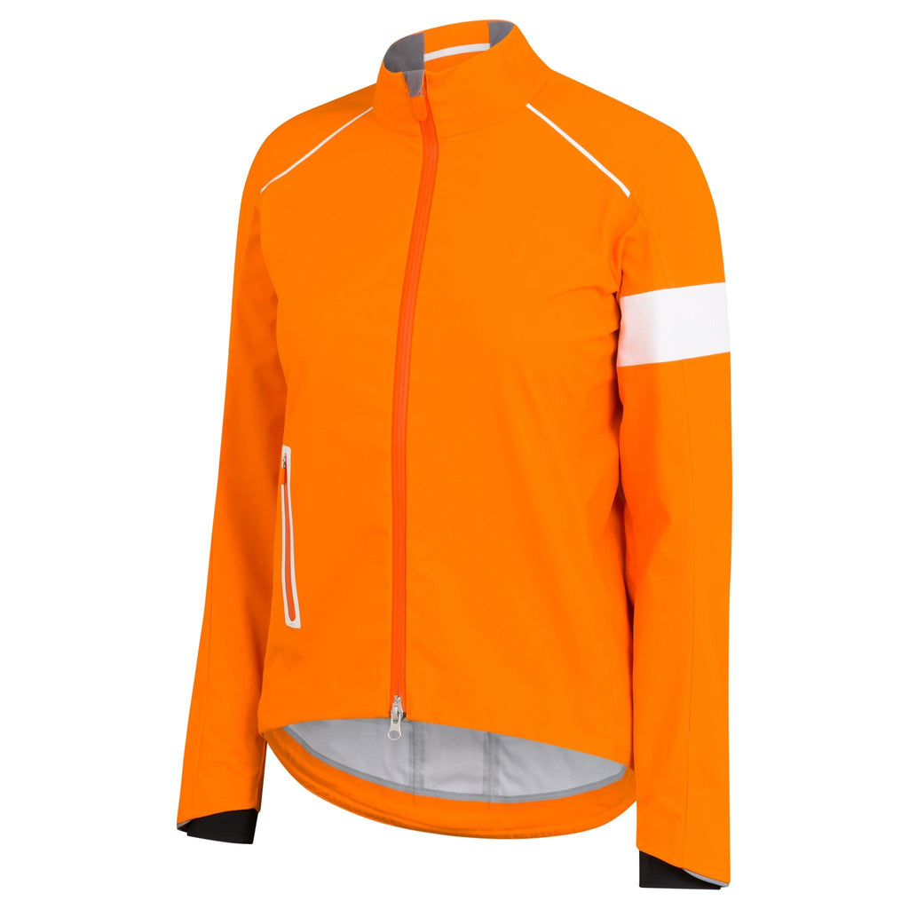 Women's Classic Winter Jacket - Bright Orange