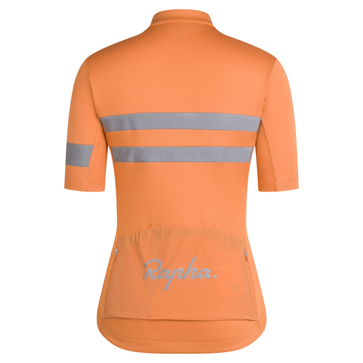 Women's Brevet Jersey - Dusted Orange/Silver