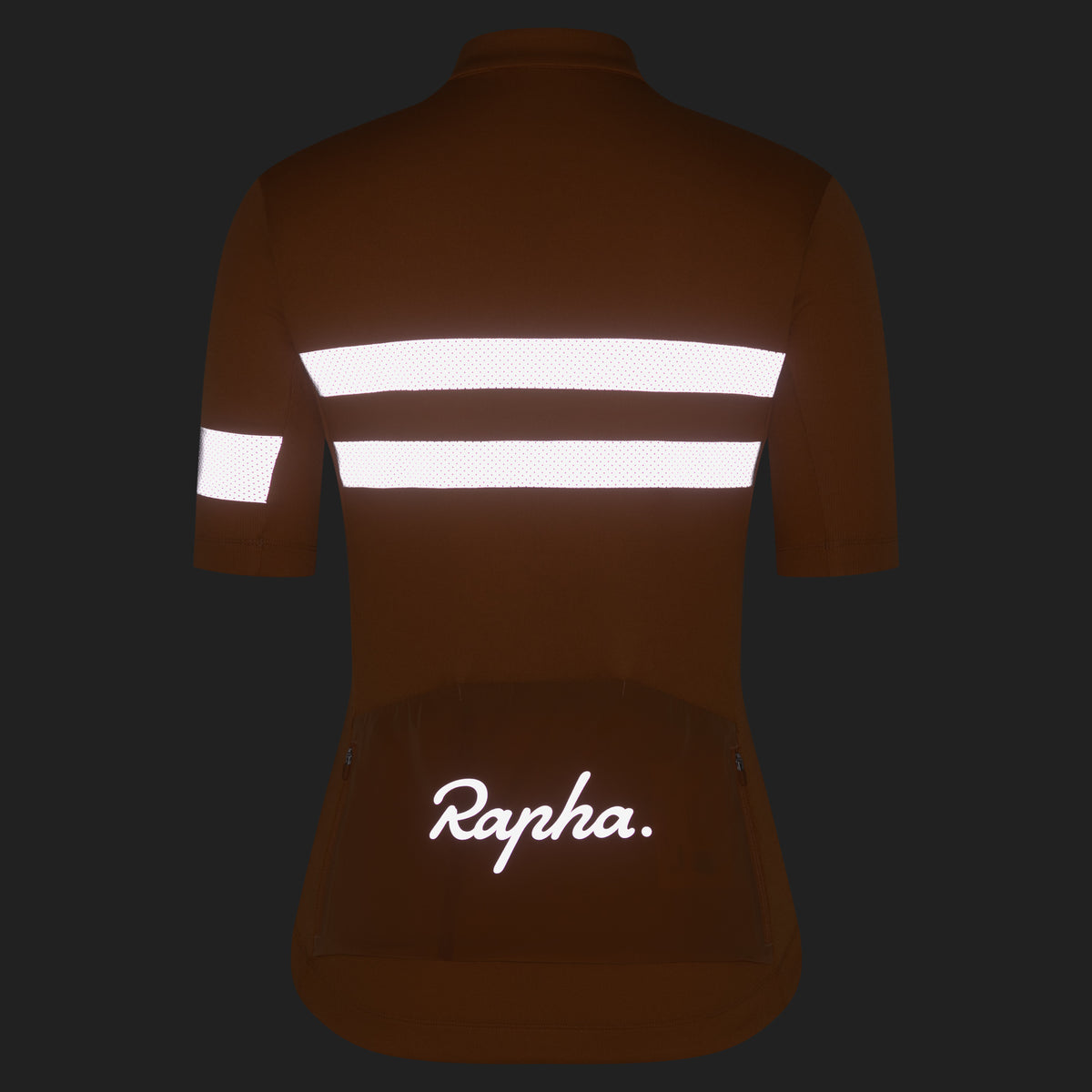 Women's Brevet Jersey - Dusted Orange/Silver