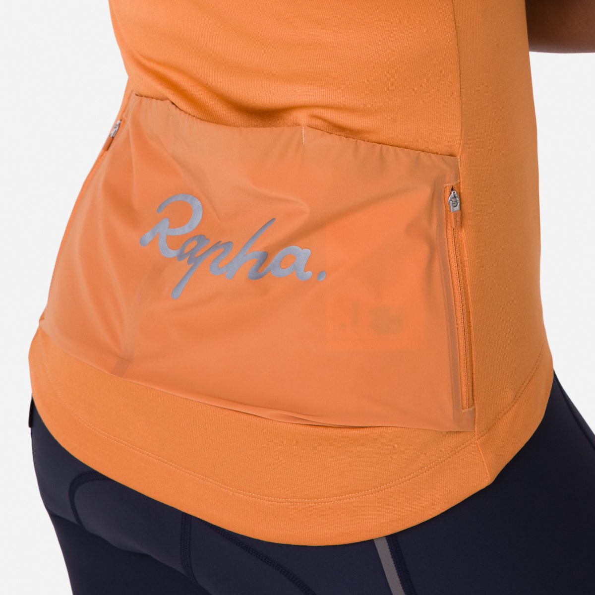 Women's Brevet Jersey - Dusted Orange/Silver