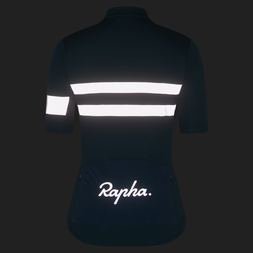 Women's Brevet Jersey - Provincial Blue/Silver Reflective