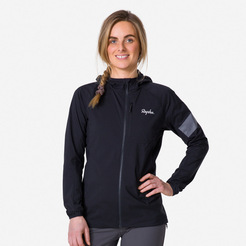 Women's Trail Lightweight Jacket - Black/Light Grey