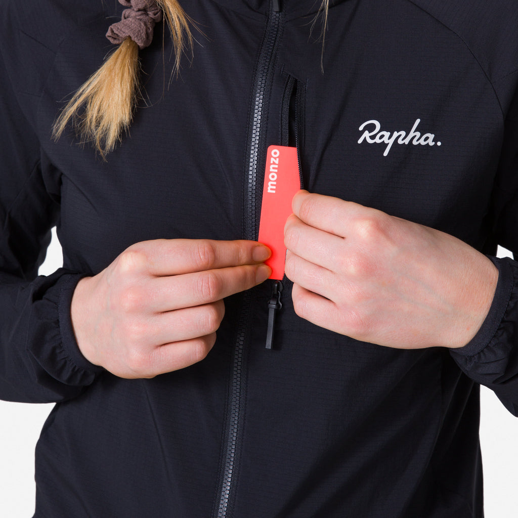 Women's Trail Lightweight Jacket - Black/Light Grey