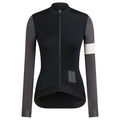 Women's Pro Team Long Sleeve Training Jersey - Black/Carbon Grey