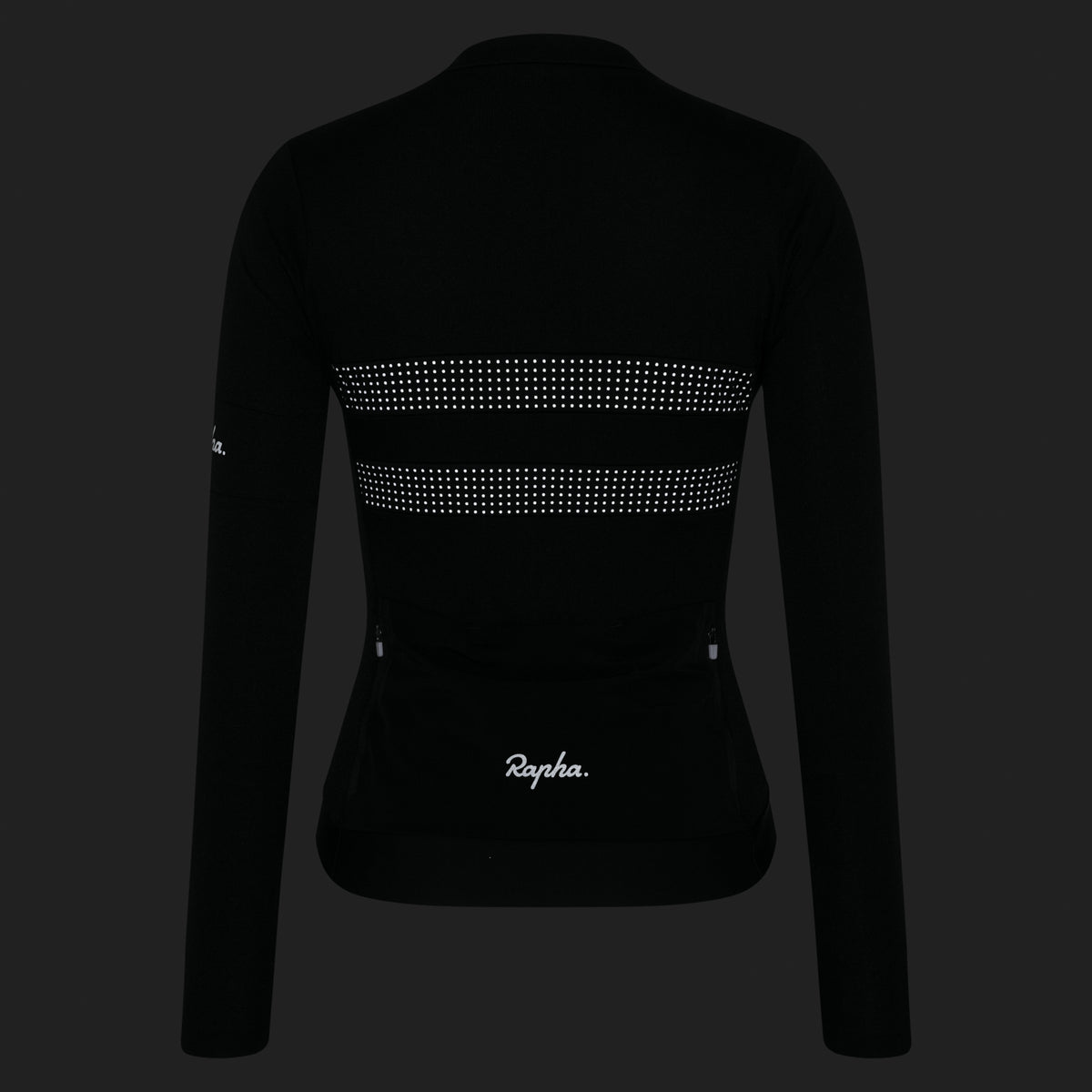 Women's Brevet Long Sleeve Merino Jersey III - Black/Black