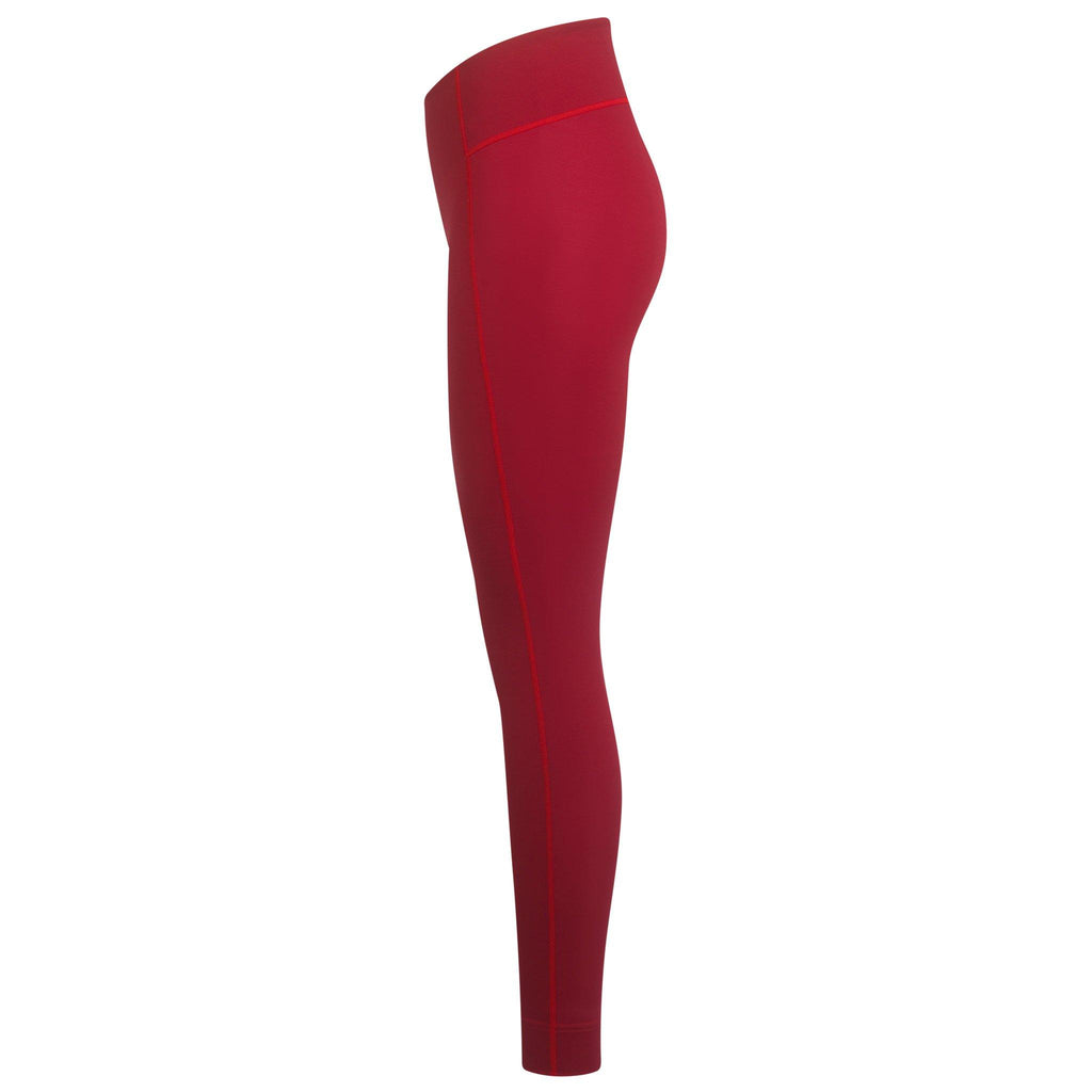 Women's All Day Leggings 7/8 - Dark Red