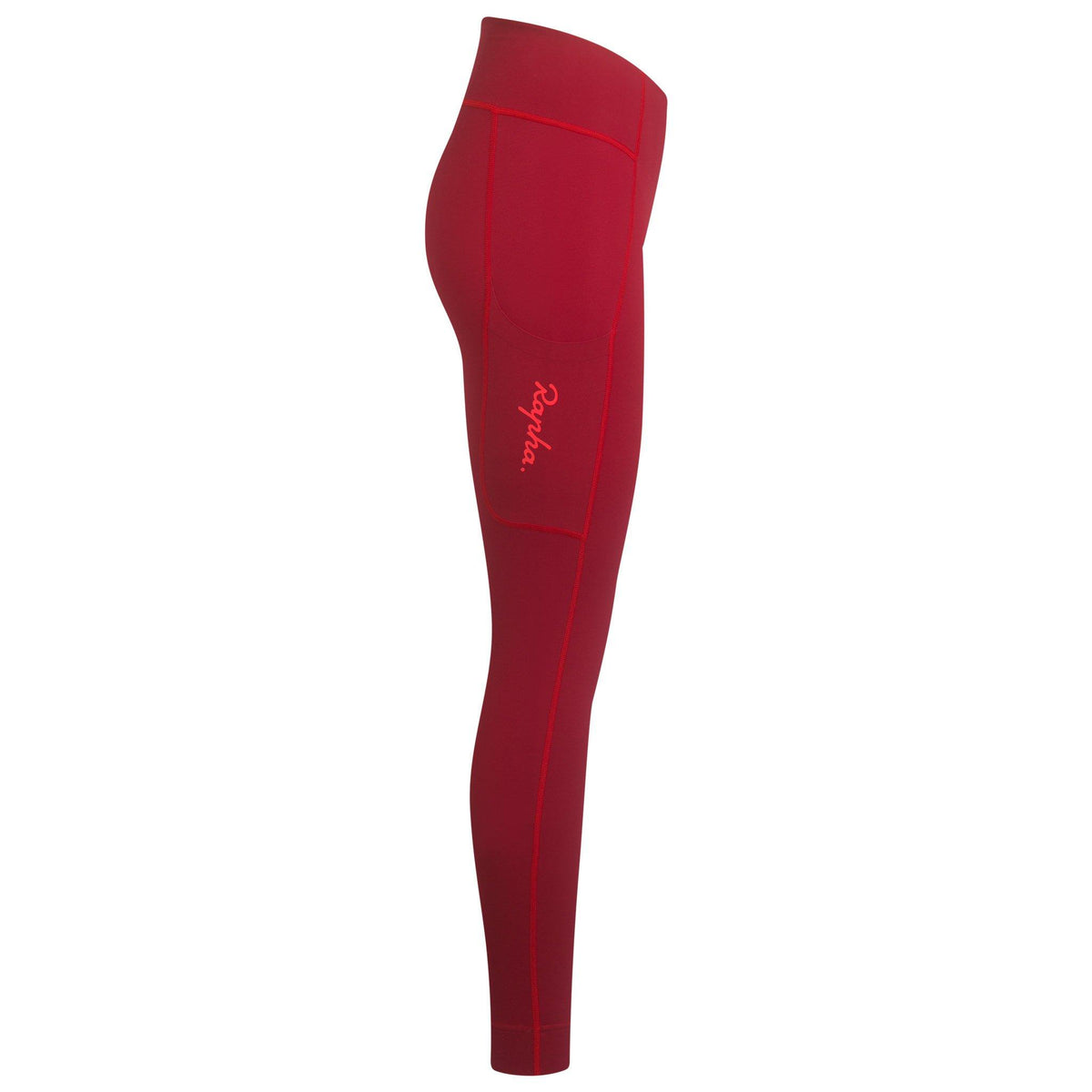 Women's All Day Leggings 7/8 - Dark Red