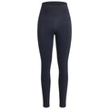 Women's Classic Winter Tights with Pad - Dark Navy/White