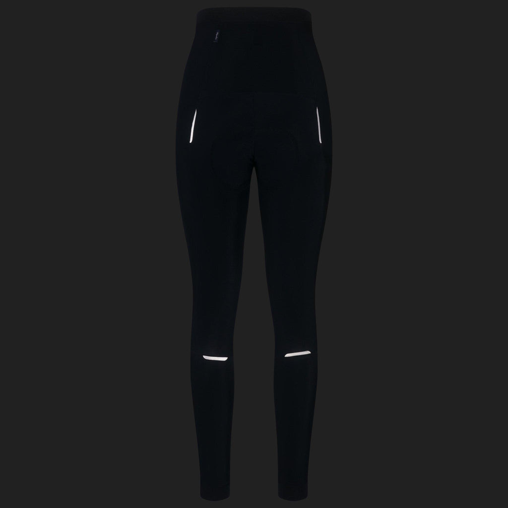 Women's Classic Winter Tights with Pad - Dark Navy/White
