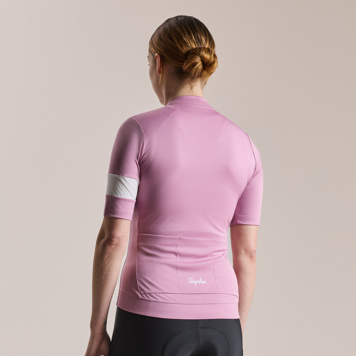 Women's Core Jersey - Dusty Mauve/White