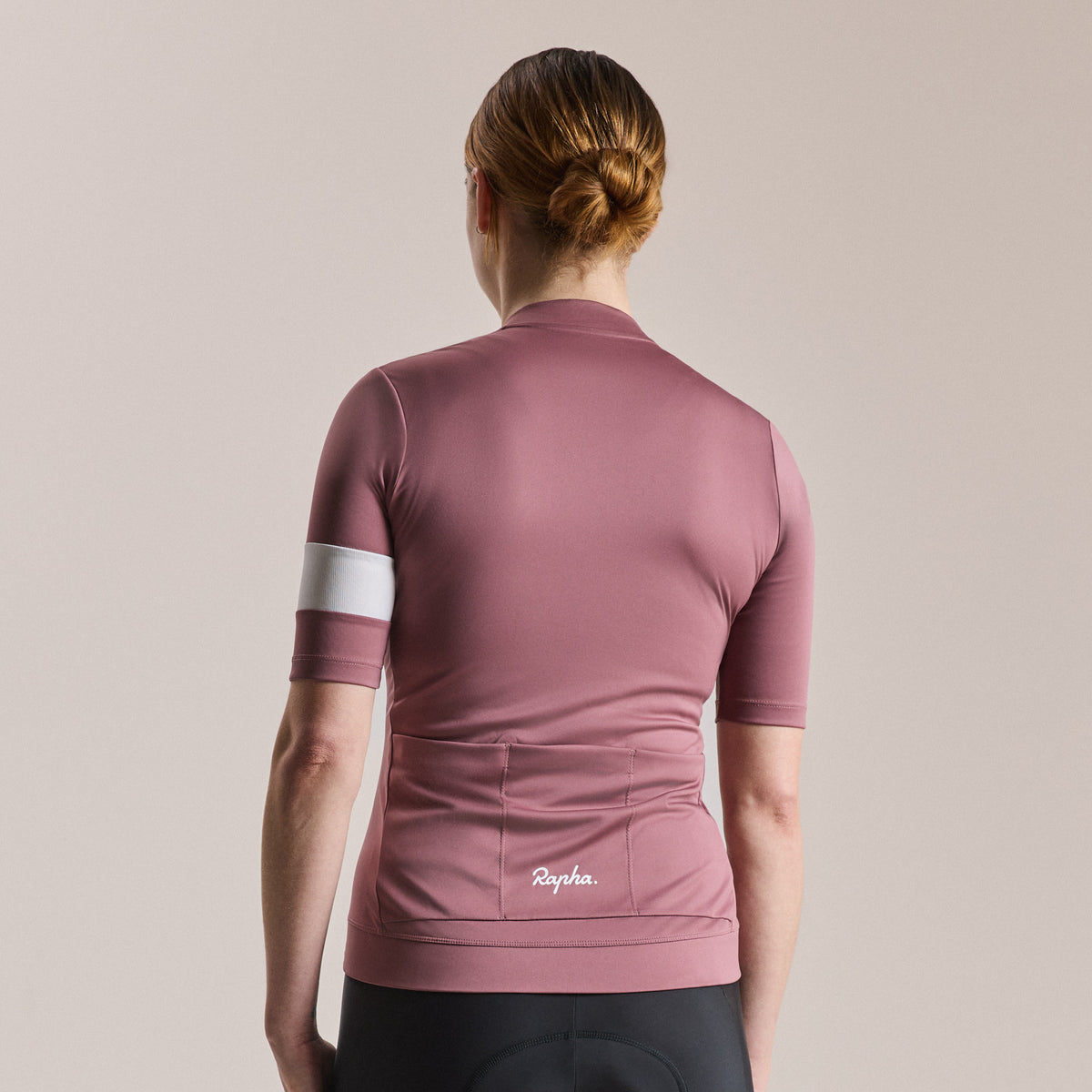 Women's Core Jersey - Rose Brown/White