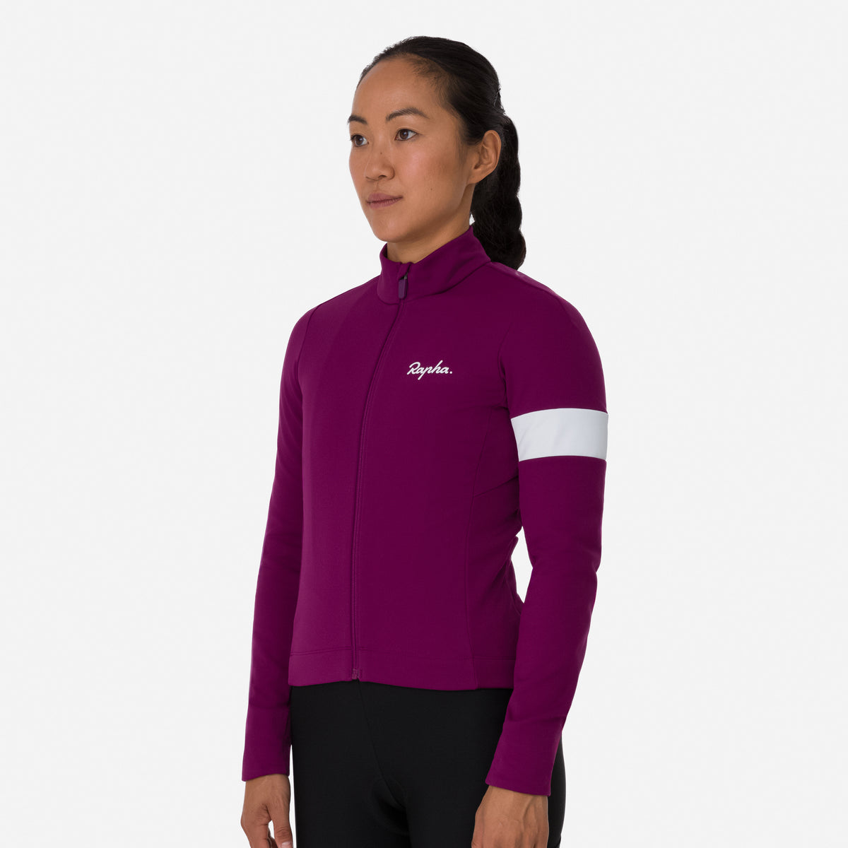 Women's Core Winter Jacket - Mauve/White