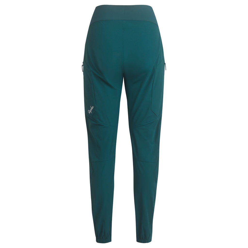 Women's Trail Pants - Deep Green/Light Grey