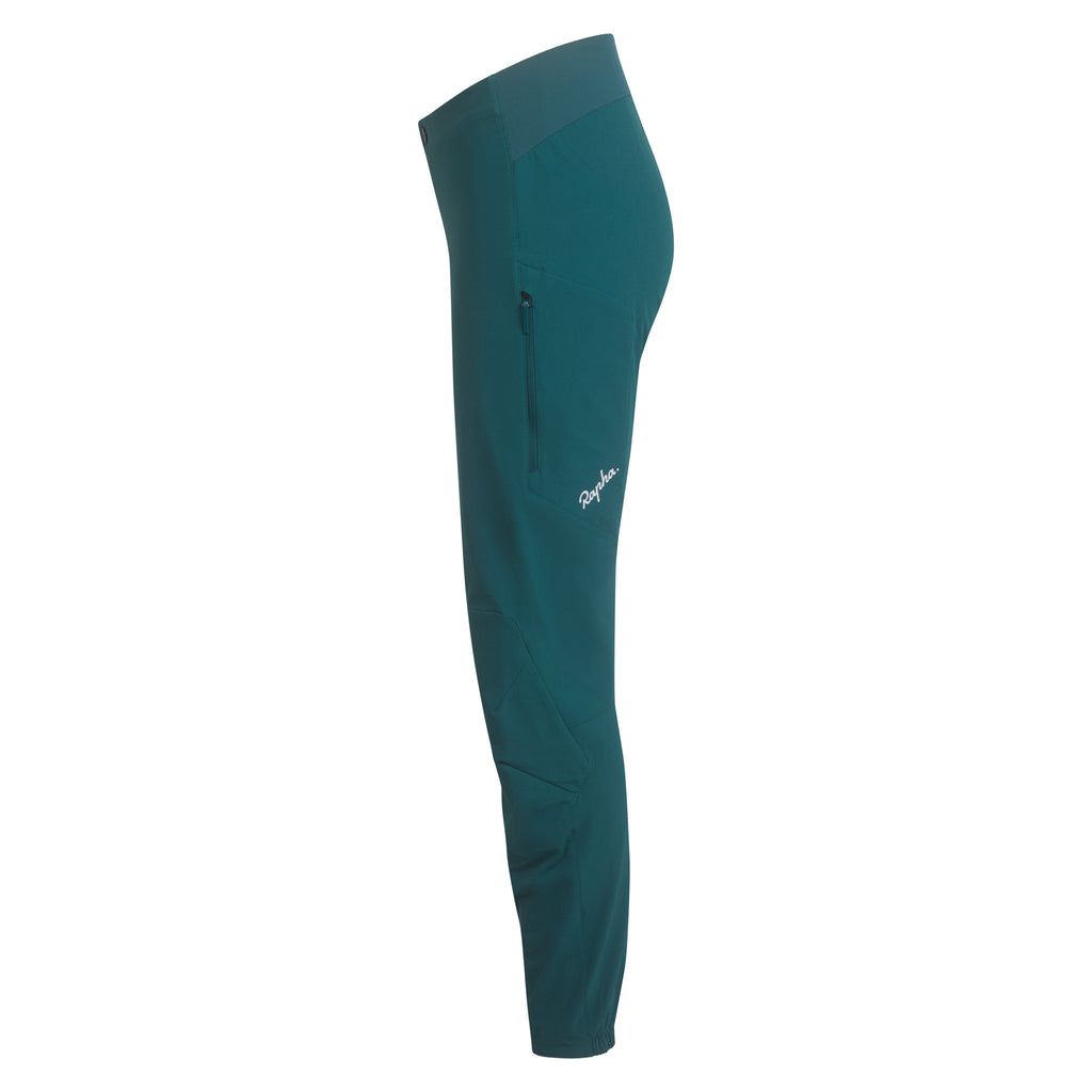 Women's Trail Pants - Deep Green/Light Grey
