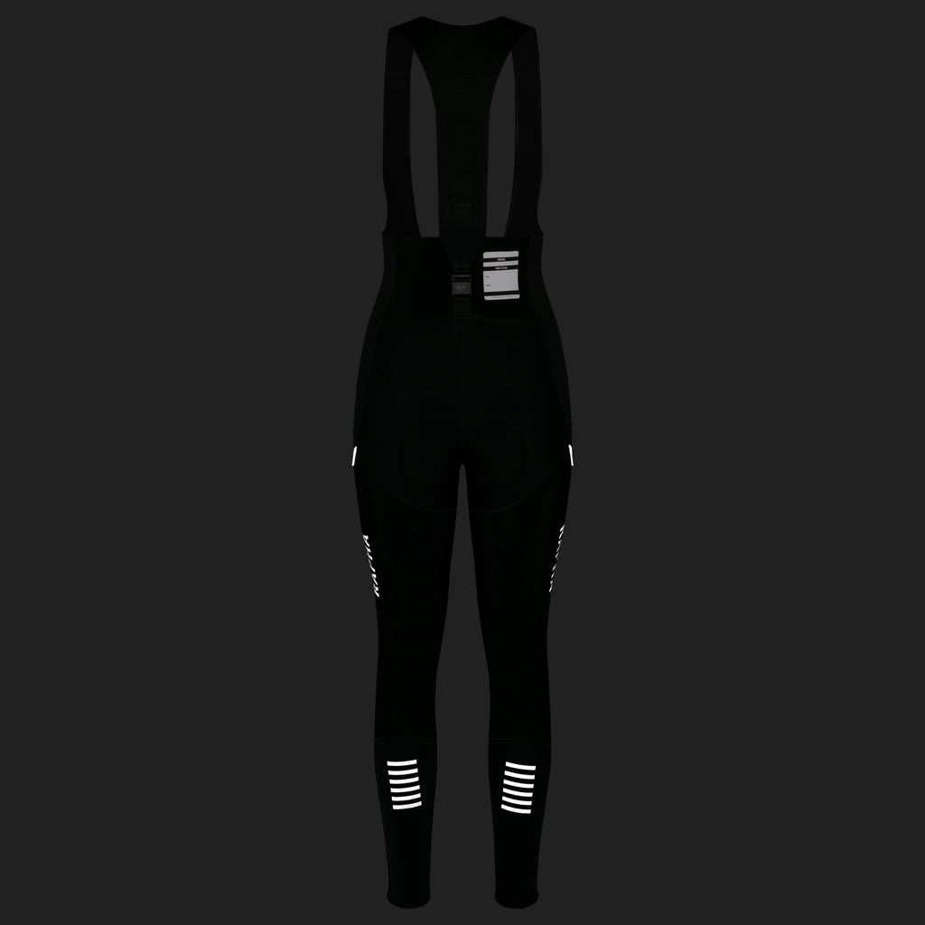 Women's Pro Team Winter Tights - Black