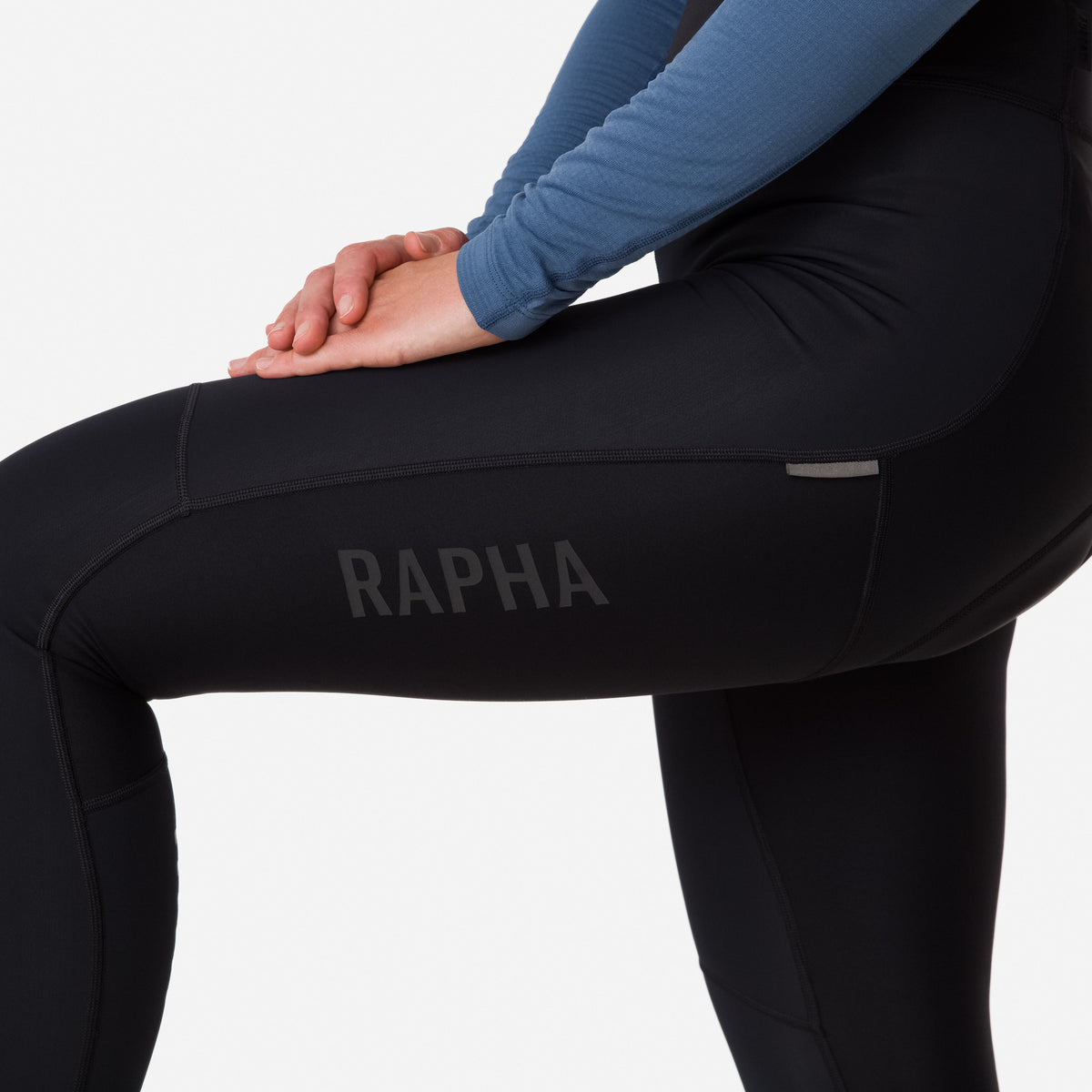 Women's Pro Team Winter Tights - Black