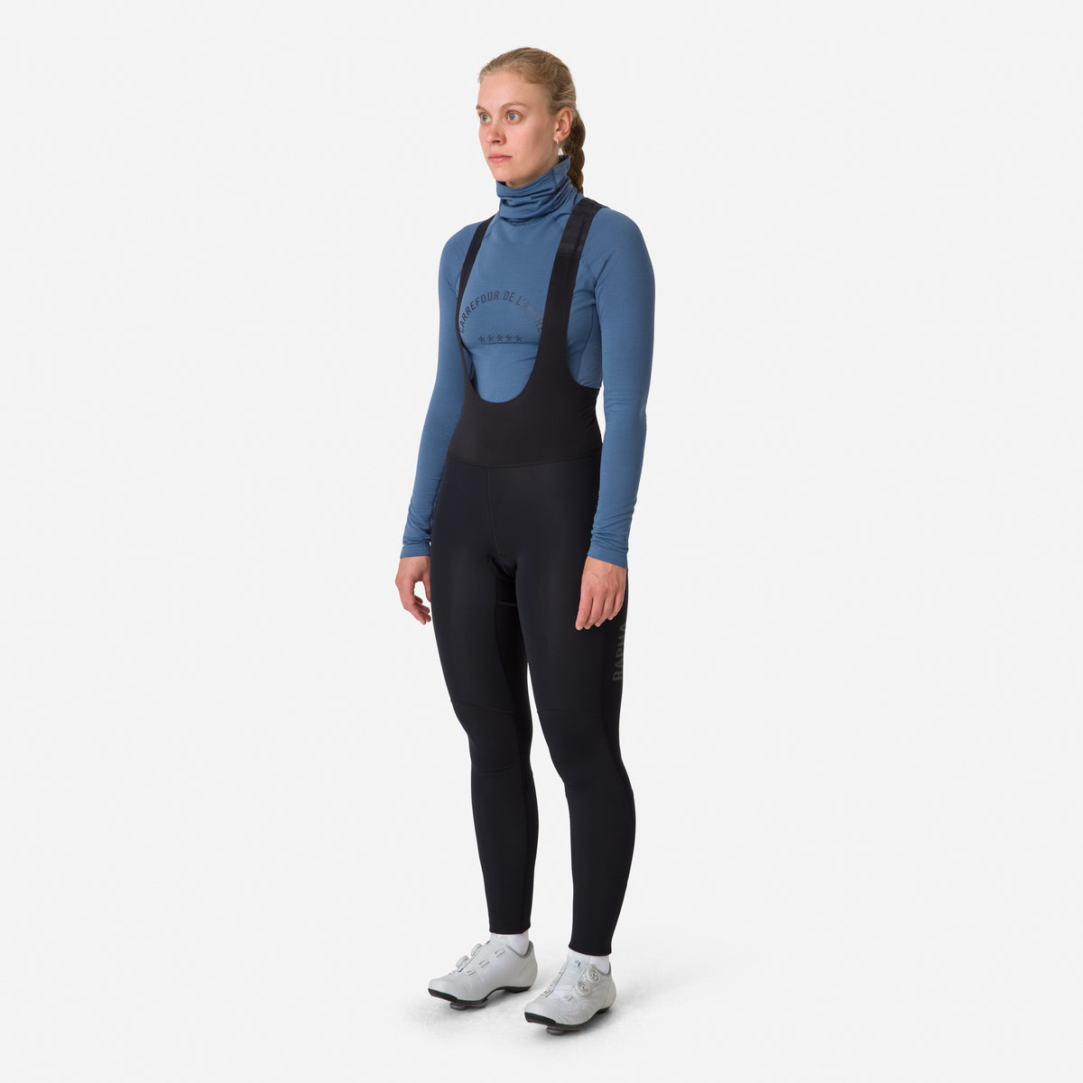 Women's Pro Team Winter Tights - Black