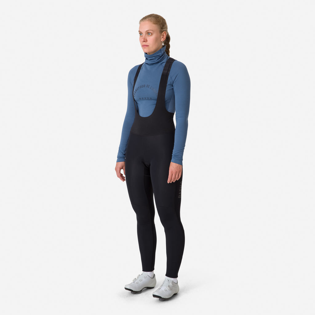 Women's Pro Team Winter Tights - Black