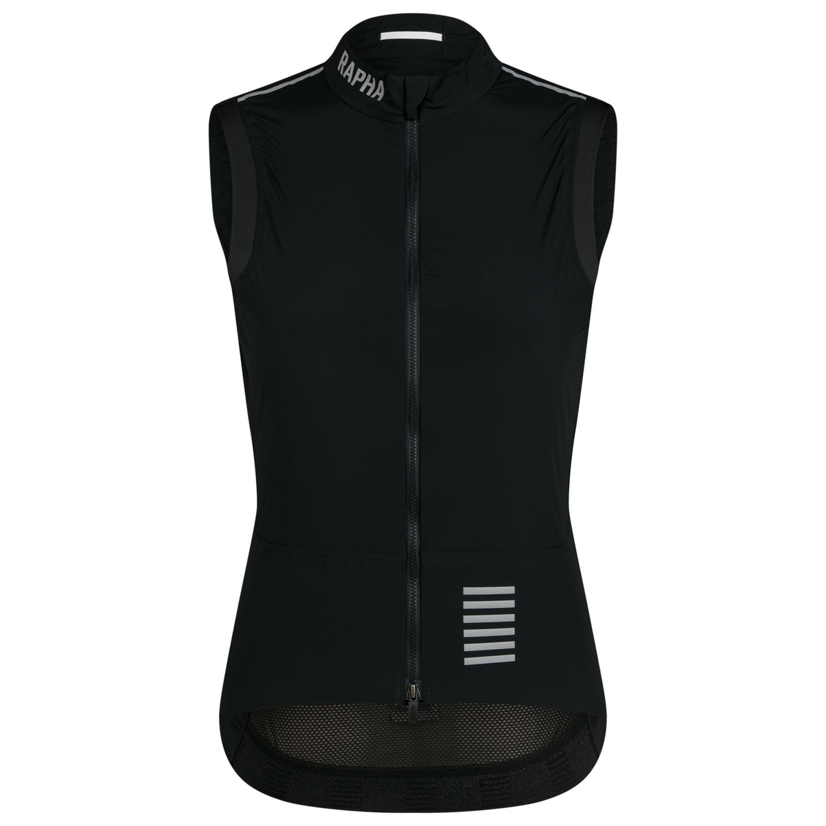 Women's Pro Team Lightweight Gilet - Black/Silver