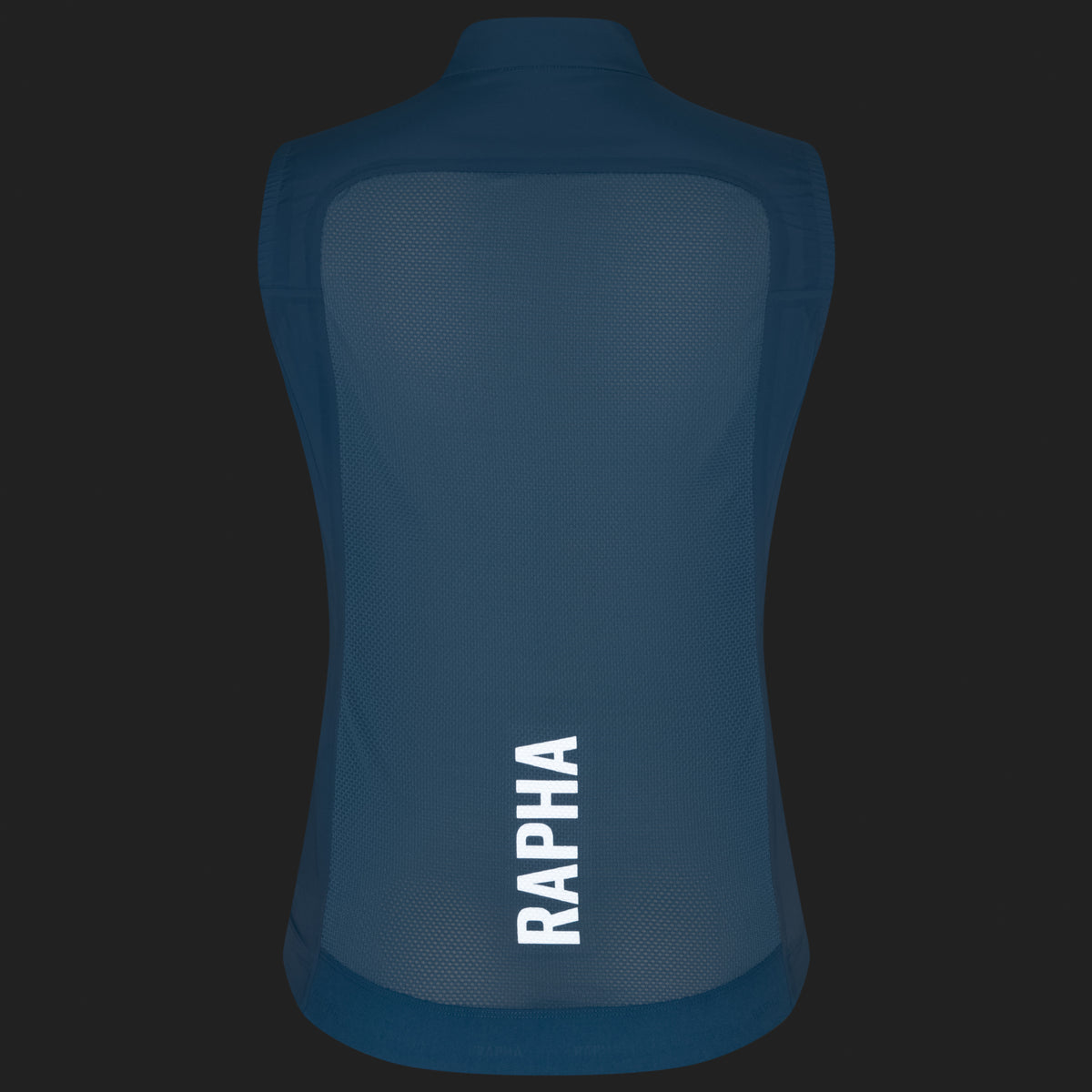 Women's Pro Team Lightweight Gilet - Dusted Blue/White
